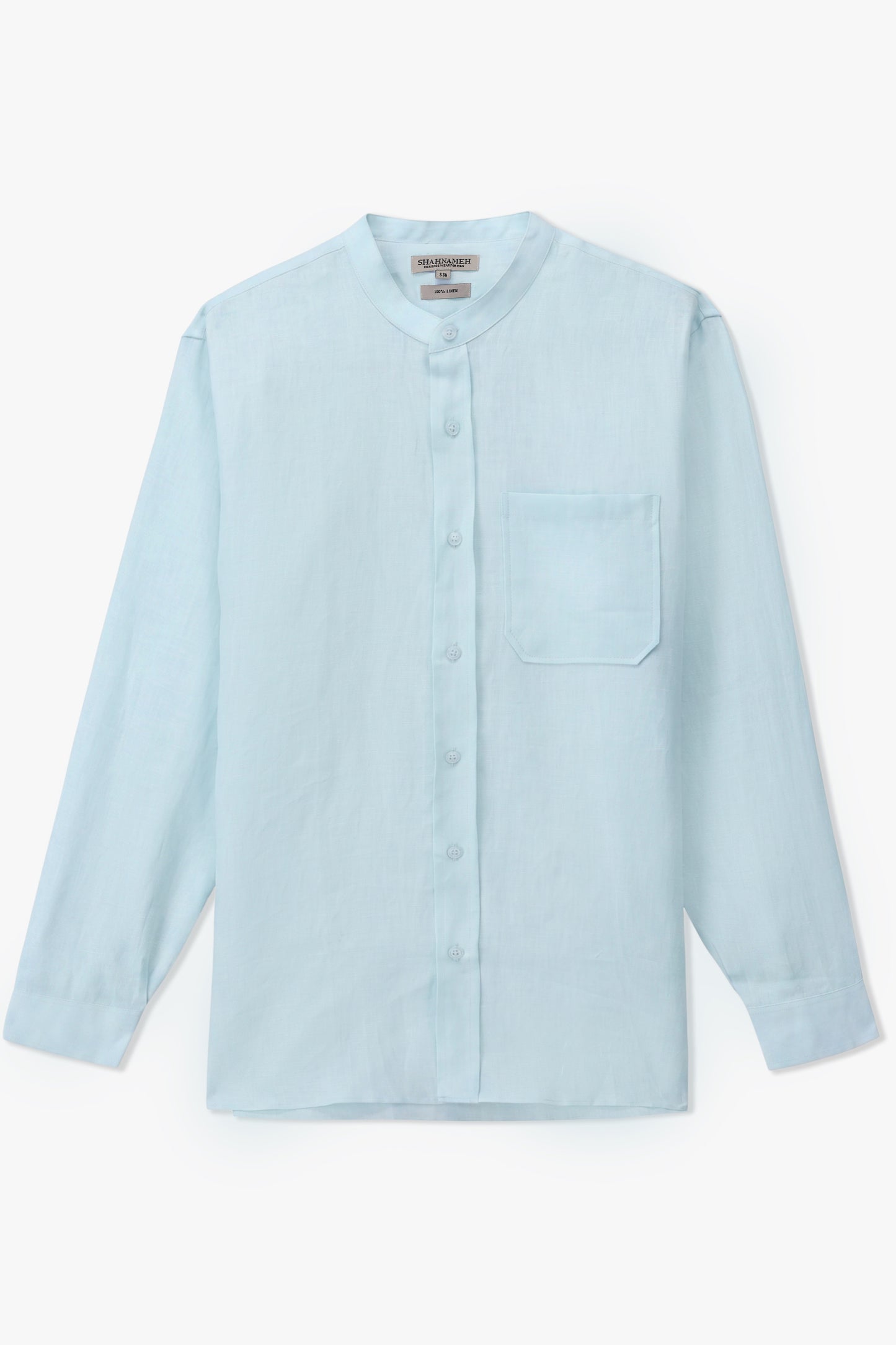 Mandarin Collar Shirt - SWS810126
