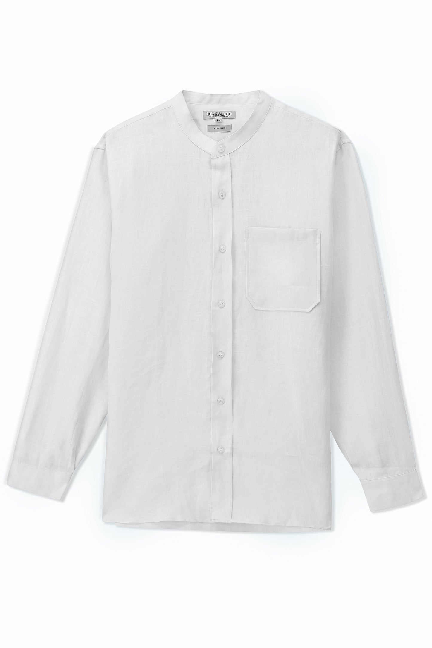Mandarin Collar Shirt - SWS811126