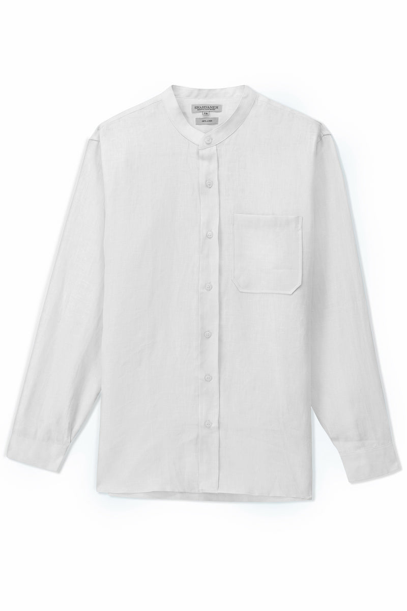 Mandarin Collar Shirt - SWS811126
