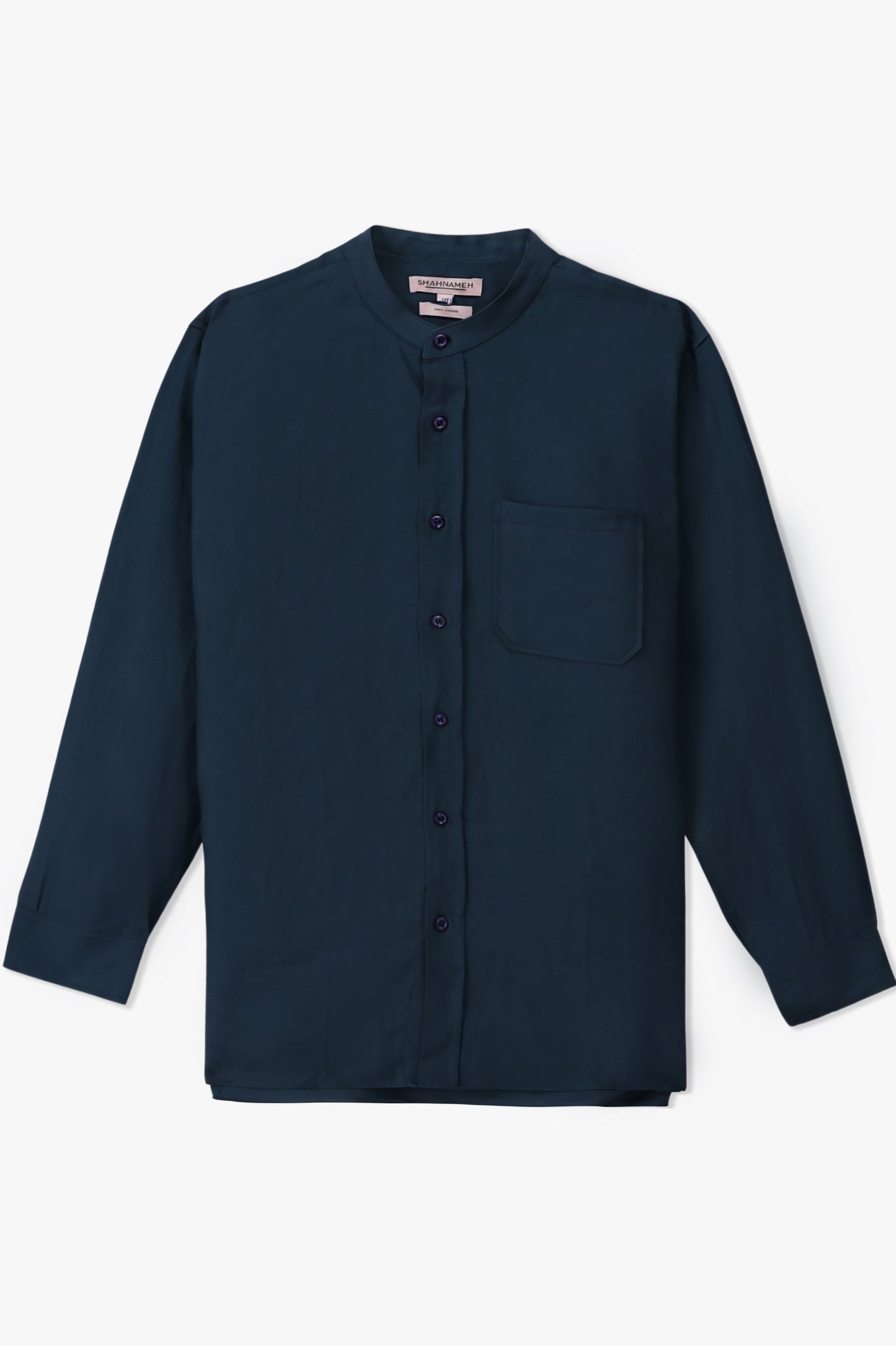 Mandarin Collar Shirt - SWS813126