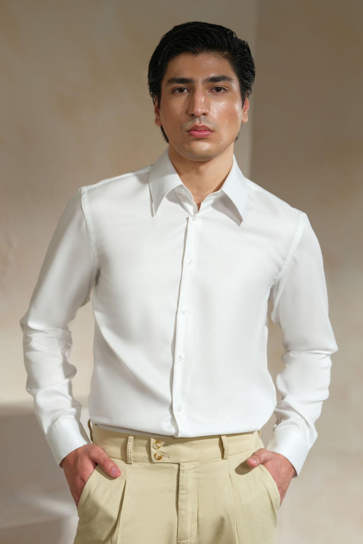 Retro Collar Shirt - SWS819126