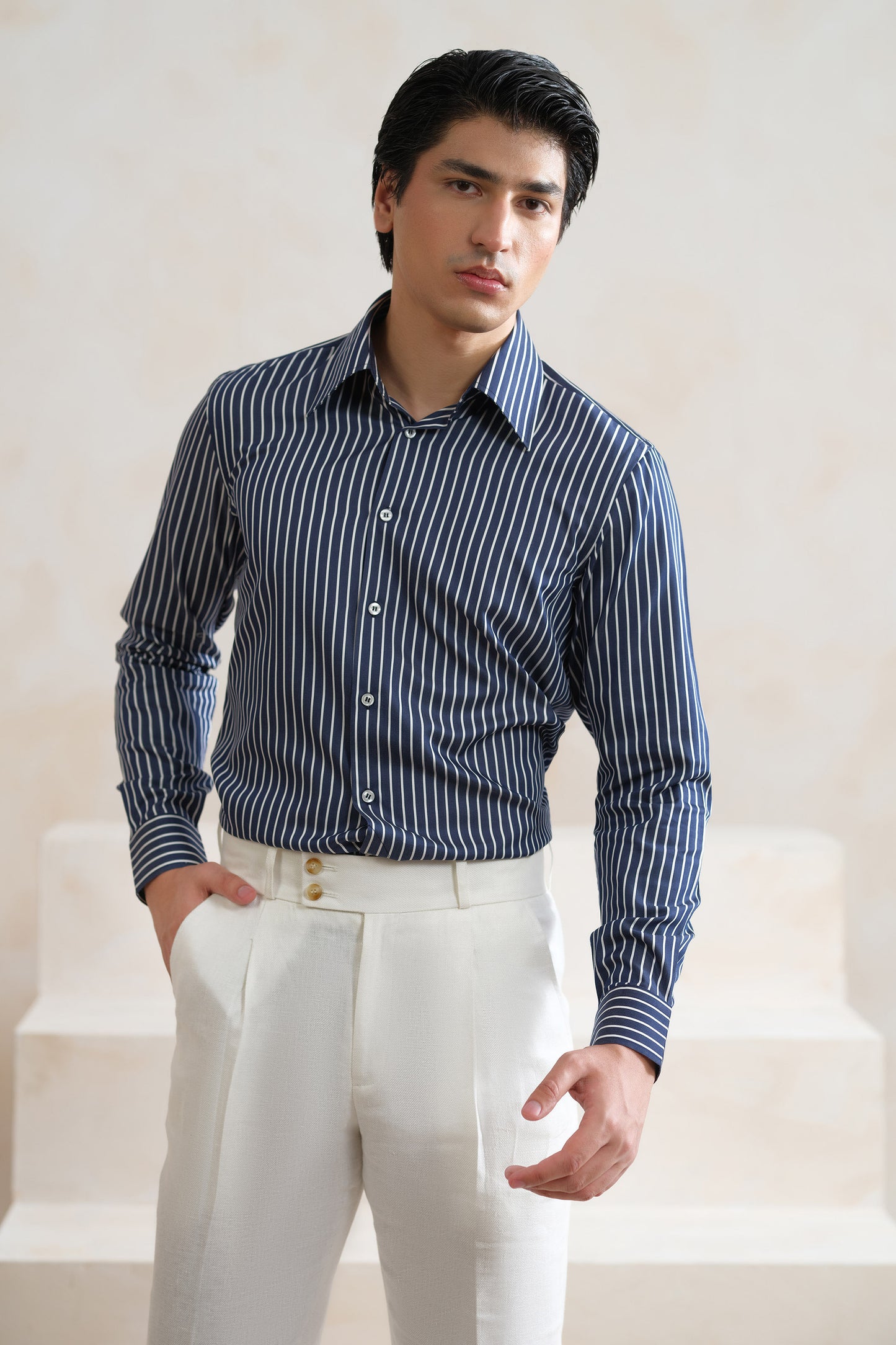 Retro Collar Shirt - SWS820126