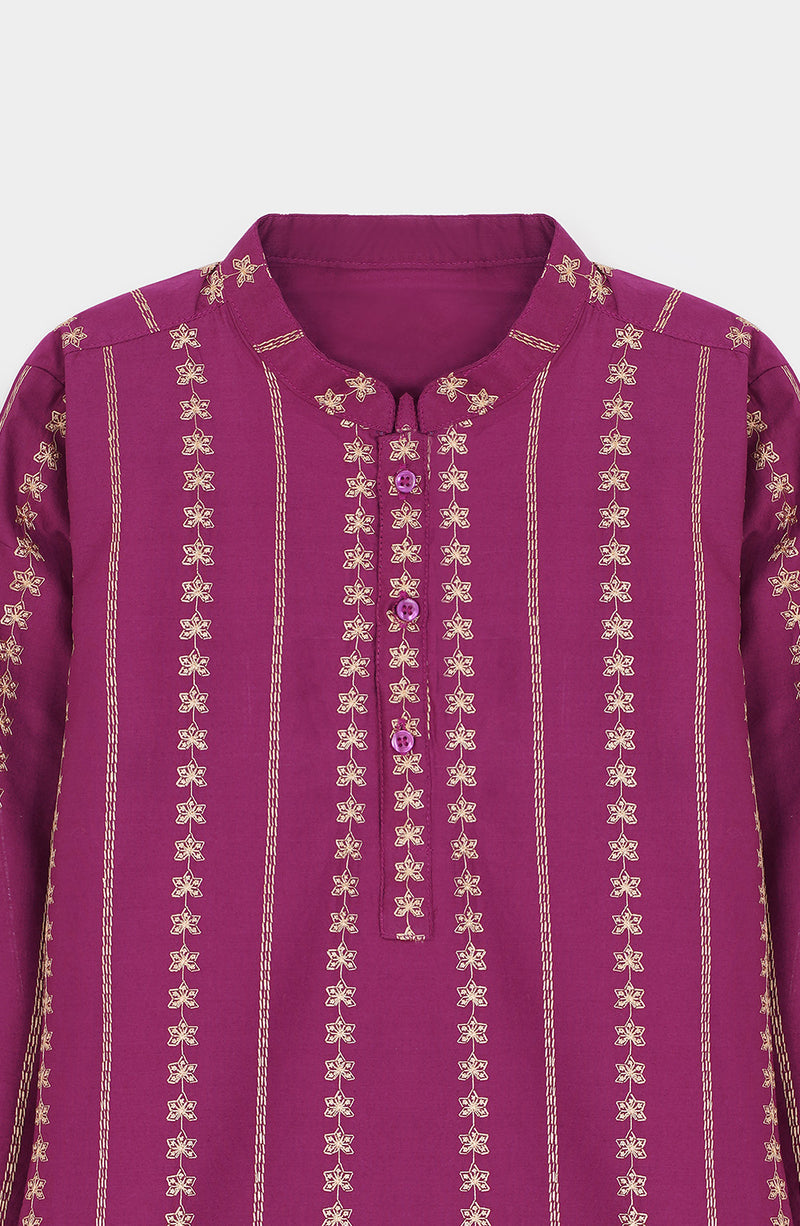 Boys Embroidered Kurta - SBK806225