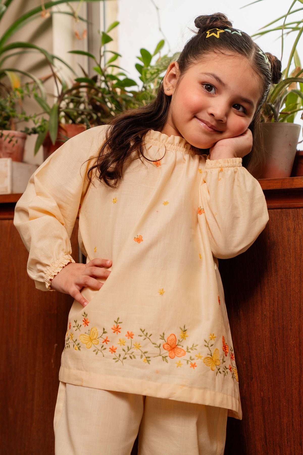 Dyed & Embroidered Suit - TGC-327426
