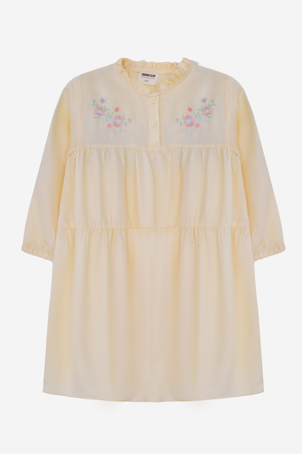 Girls Embroidered Shirt - TGMD-377426 INFANT GIRLS FALL-26