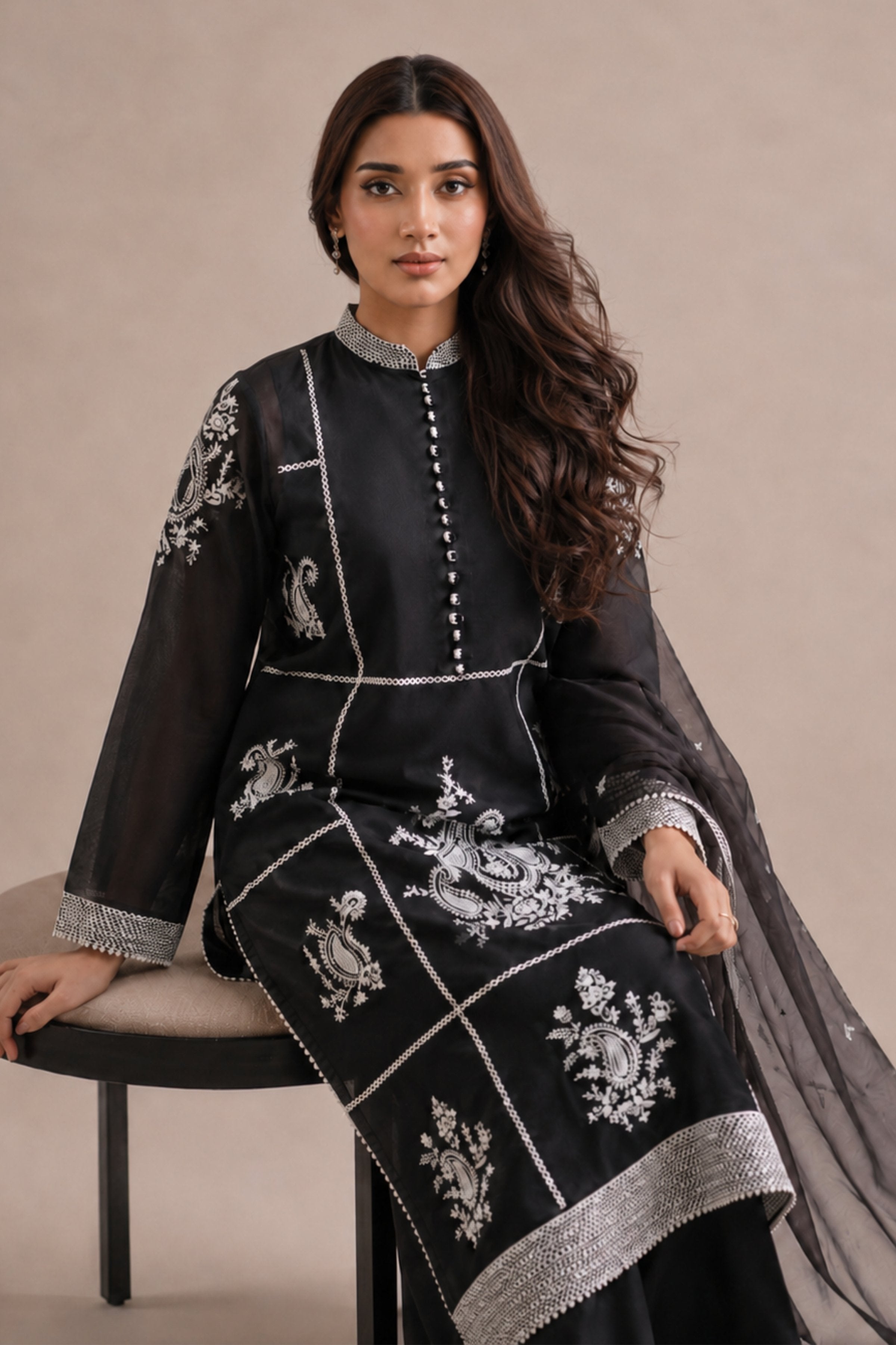 LUXURY EMBROIDERED