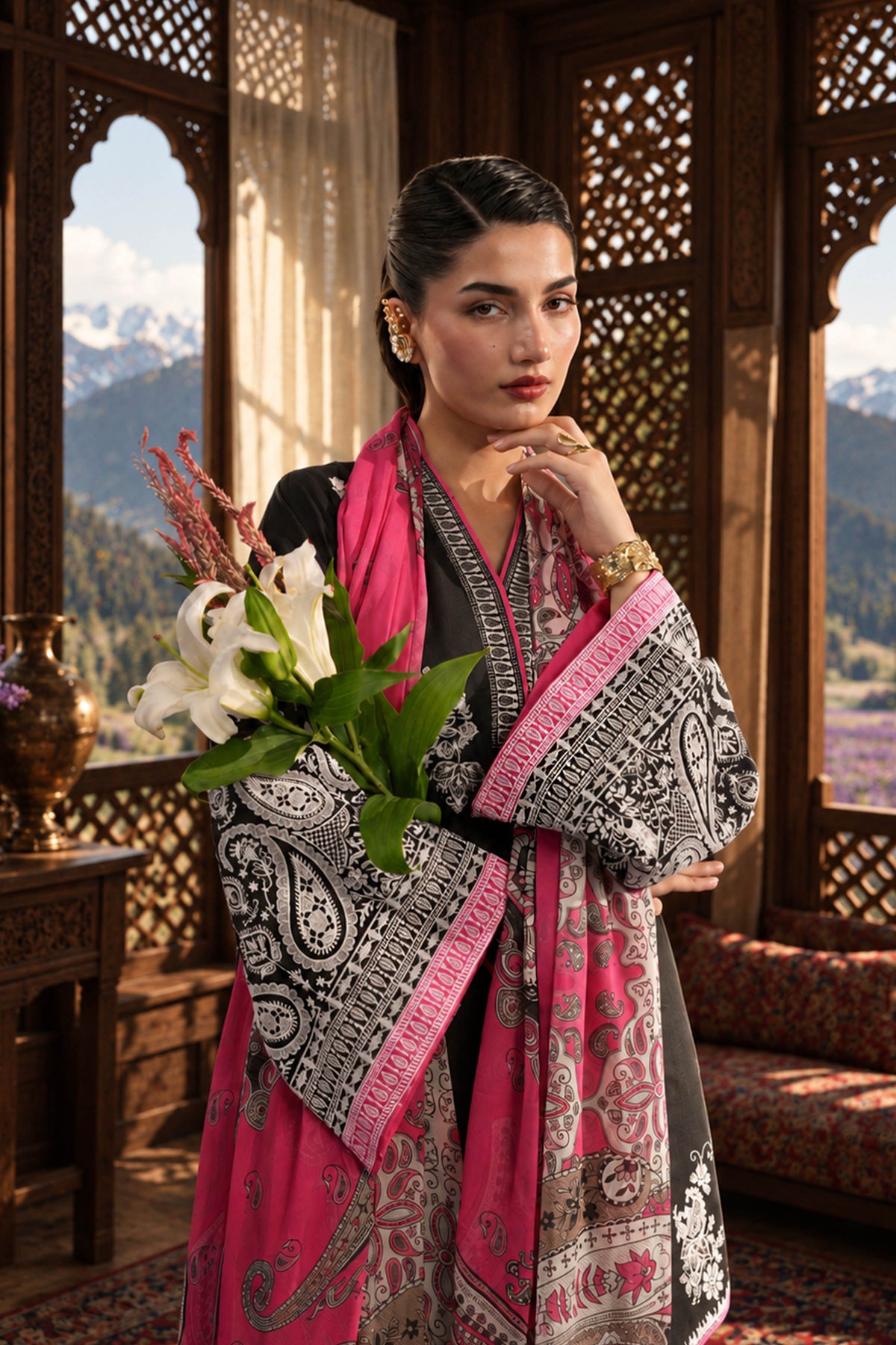 KHADDAR | EMBROIDERED
