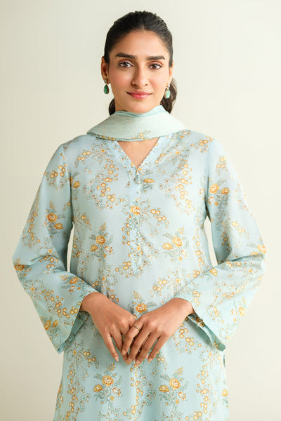 3 Piece - Printed Suit - X6101 - Shop Now at Kayseria