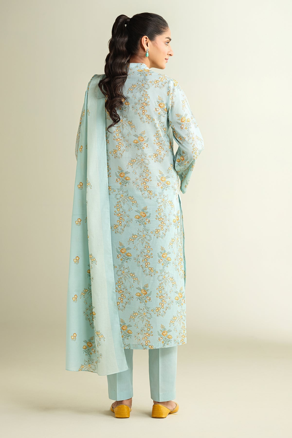 3 Piece - Printed Suit - X6101 - Shop Now at Kayseria