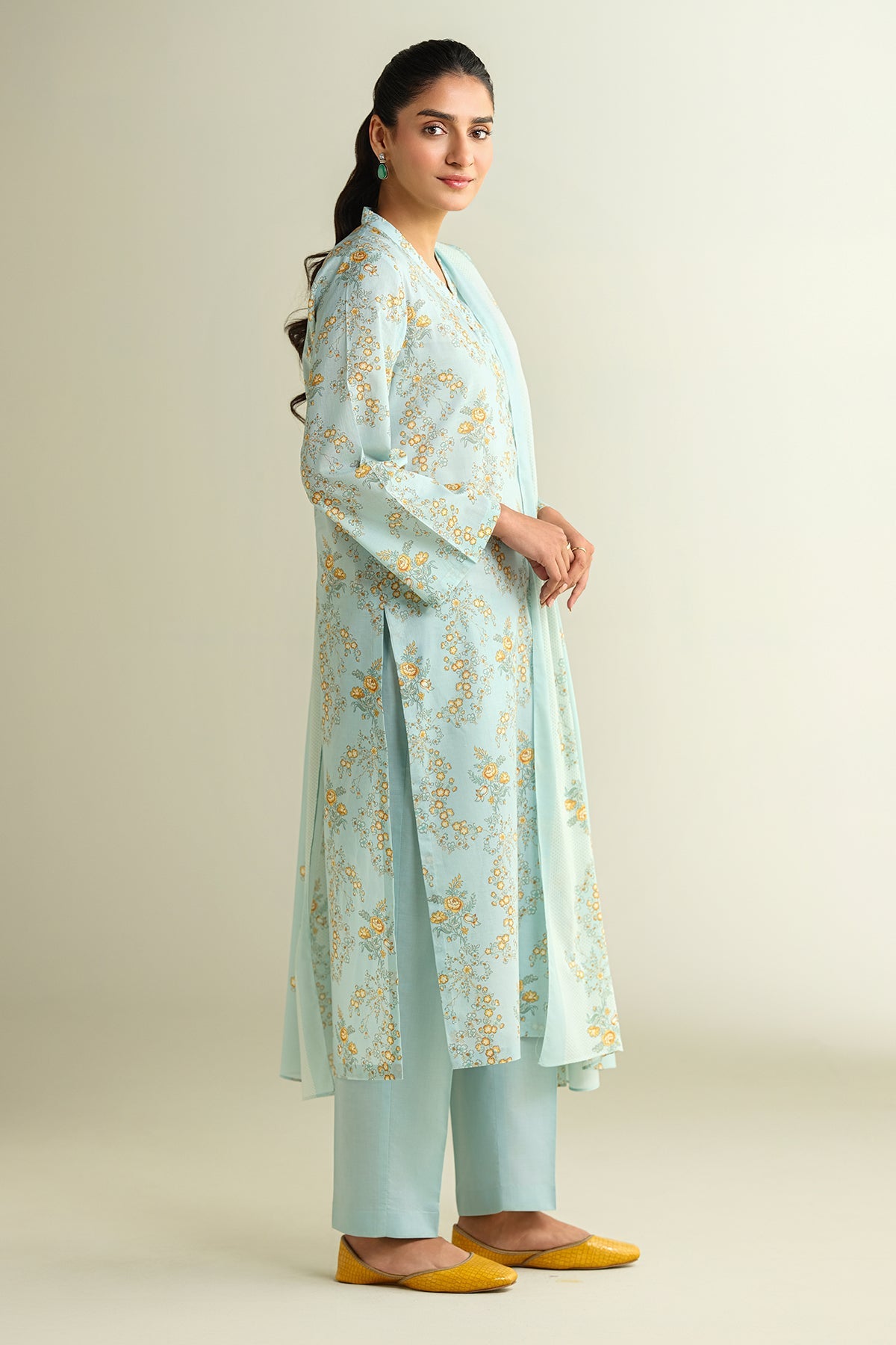 3 Piece - Printed Suit - X6101 - Shop Now at Kayseria