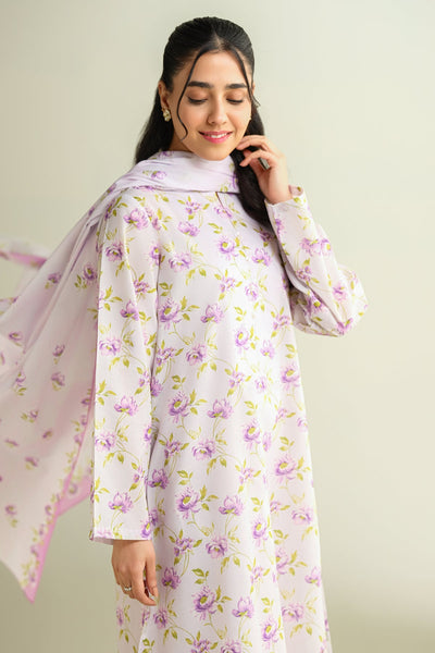 3 Piece - Printed Suit - X6104 - Shop Now at Kayseria