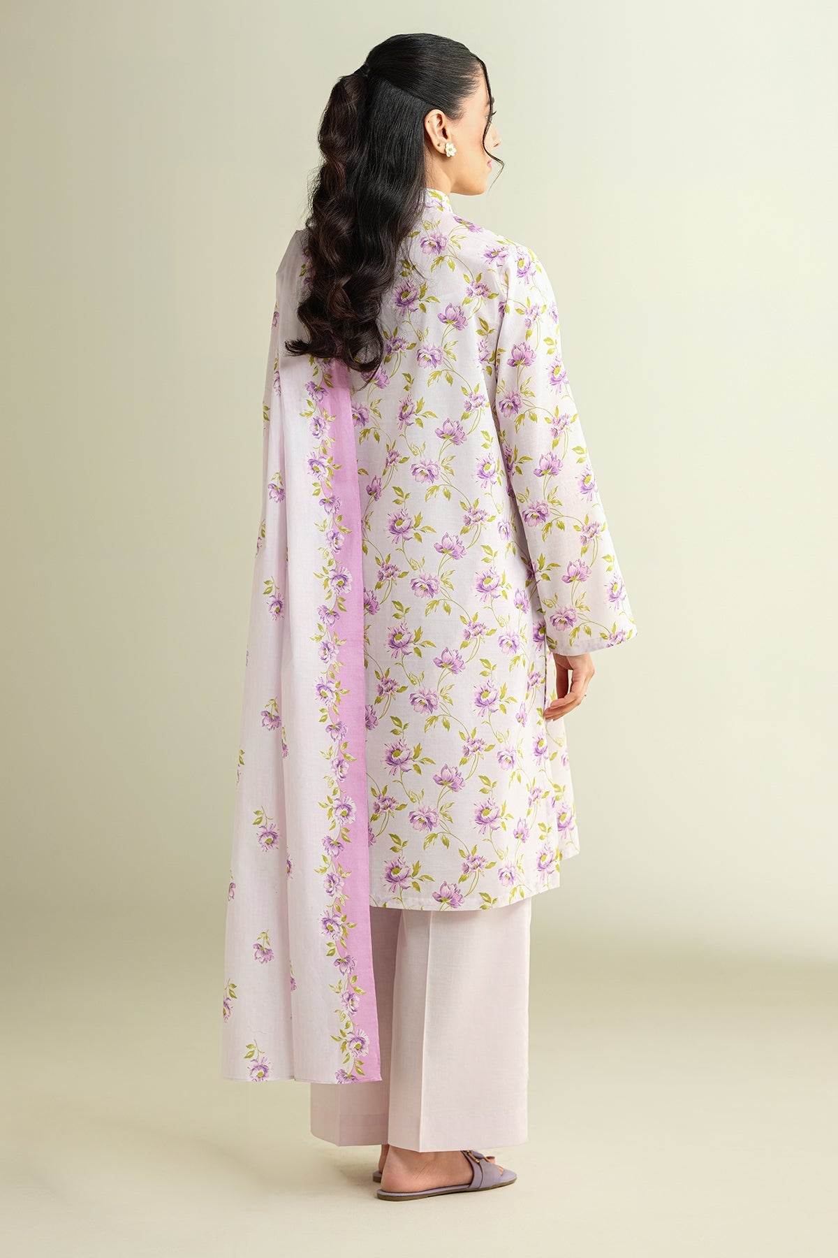 3 Piece - Printed Suit - X6104 - Shop Now at Kayseria