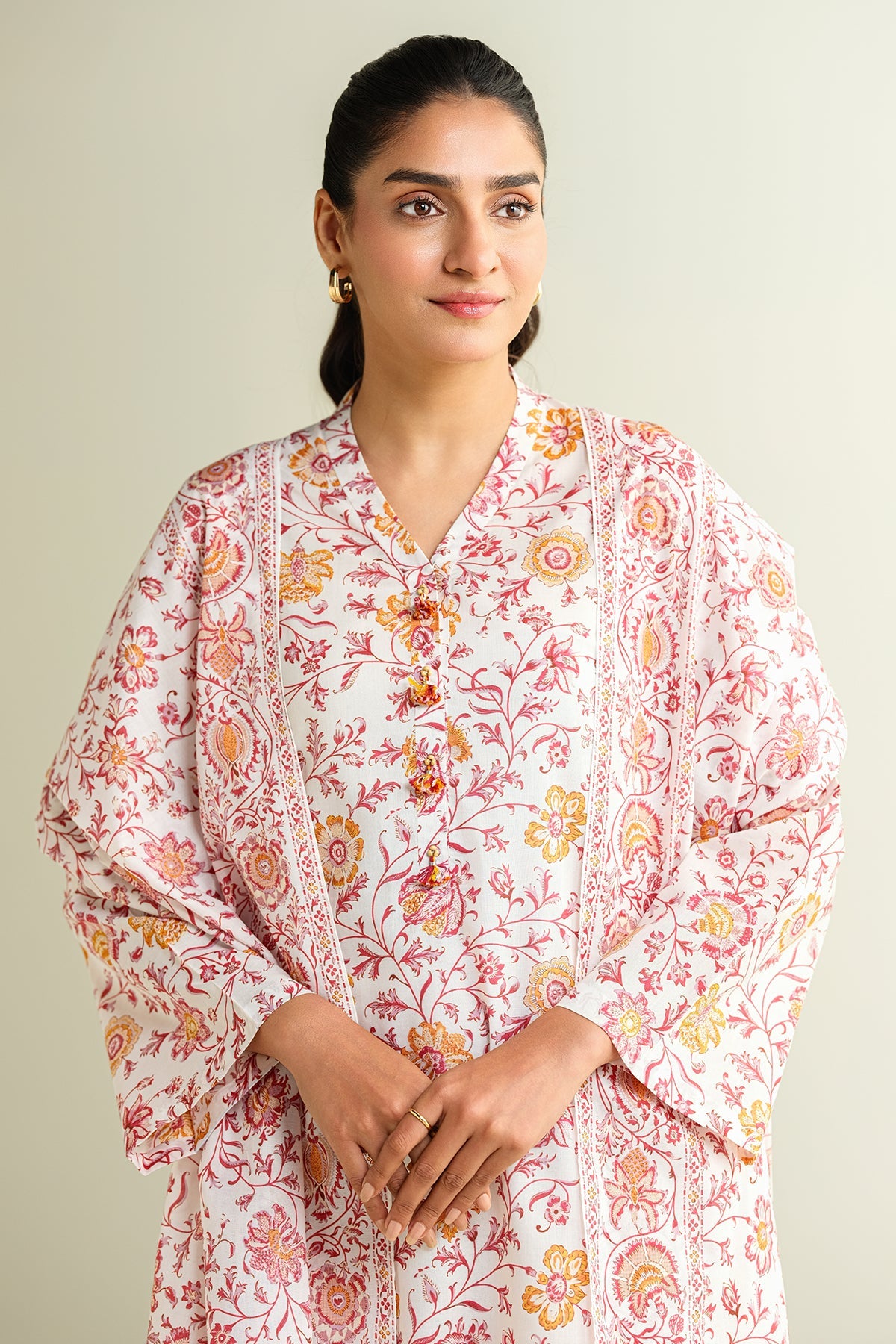 3 Piece - Printed Suit - X6114 - Shop Now at Kayseria