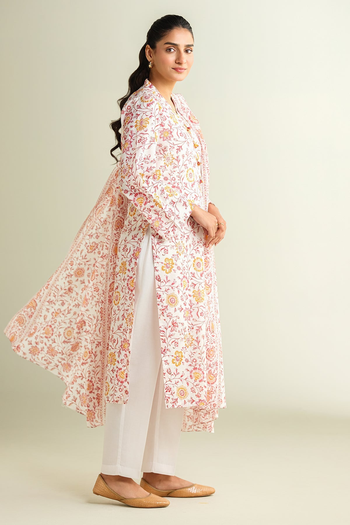 3 Piece - Printed Suit - X6114 - Shop Now at Kayseria