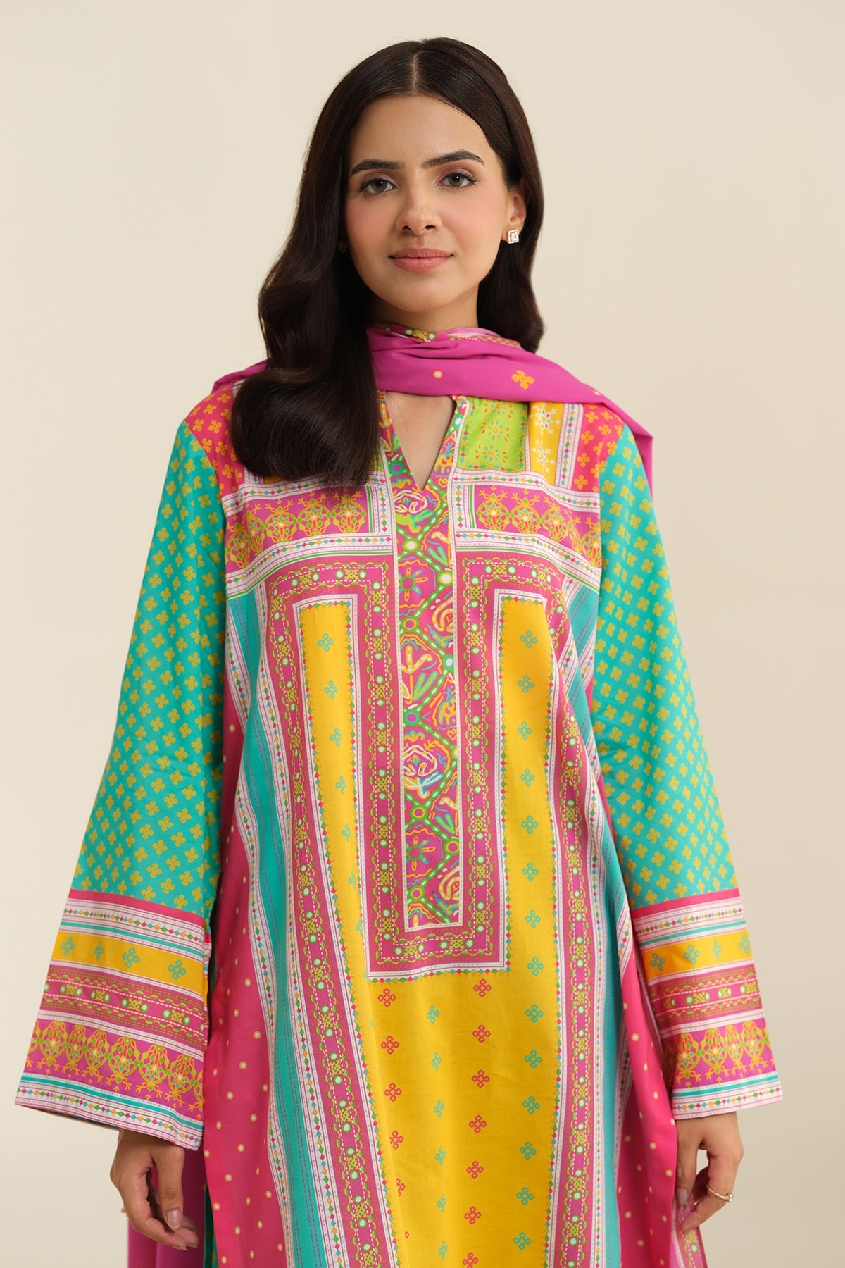3 Piece - Printed Lawn Suit - X6223 - Shop Now at Kayseria