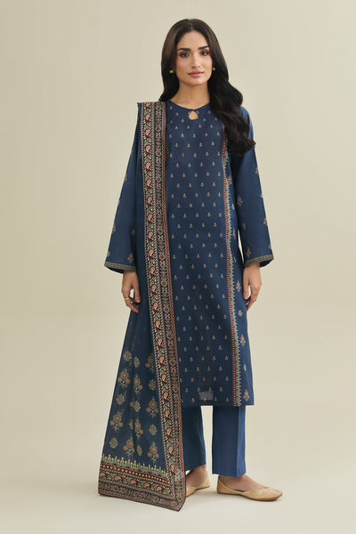 3 Piece - Printed Suit - X7103 - Shop Now at Kayseria
