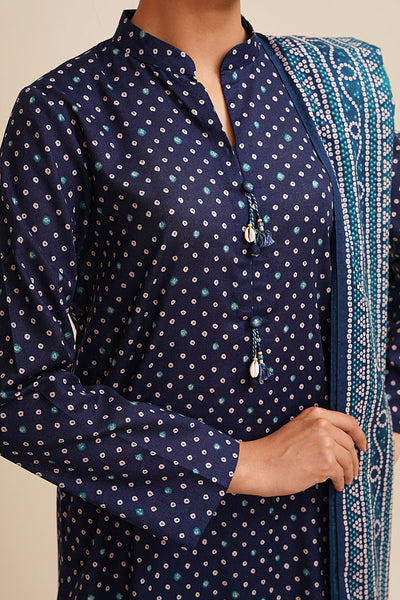 3 Piece - Printed Khaddar Suit - X7105 - Shop Now at Kayseria