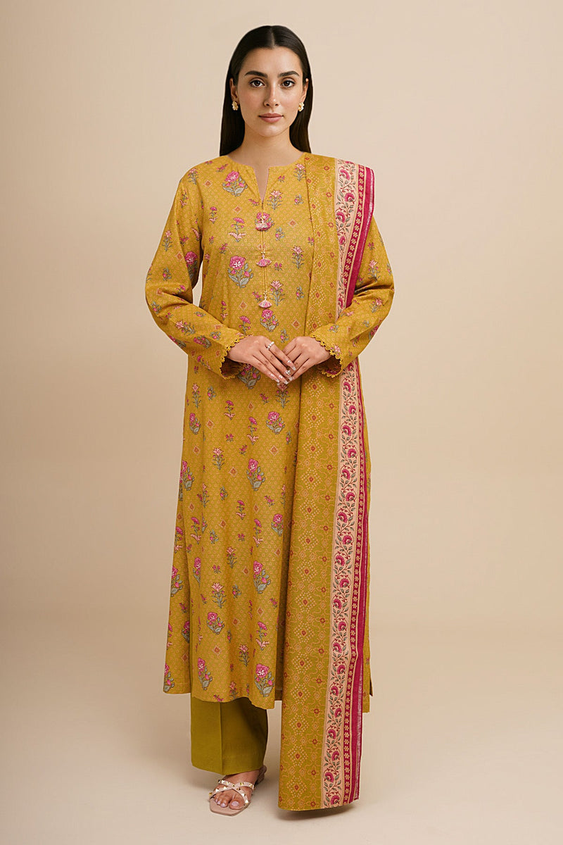 3 Piece - Printed Lawn Suit - X7108 - Shop Now at Kayseria