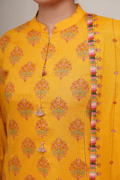3 Piece - Printed Khaddar Suit - X7120 - Shop Now at Kayseria
