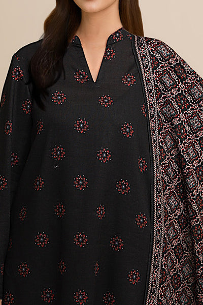 3 Piece - Printed Khaddar Suit - X7139 - Shop Now at Kayseria
