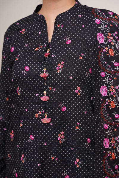 3 Piece - Printed Khaddar Suit - X7142 - Shop Now at Kayseria