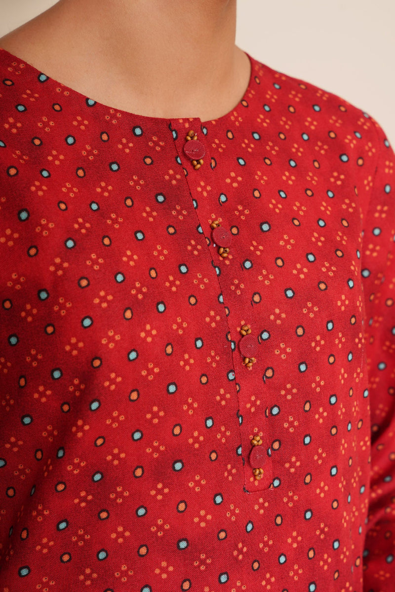 3 Piece - Printed Khaddar Suit - X7144 - Shop Now at Kayseria