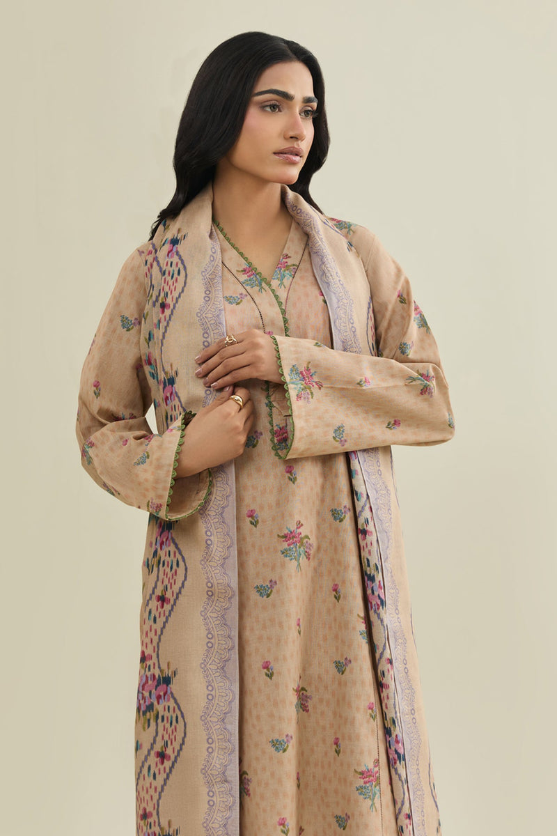 3 Piece - Printed Suit - X7145 - Shop Now at Kayseria