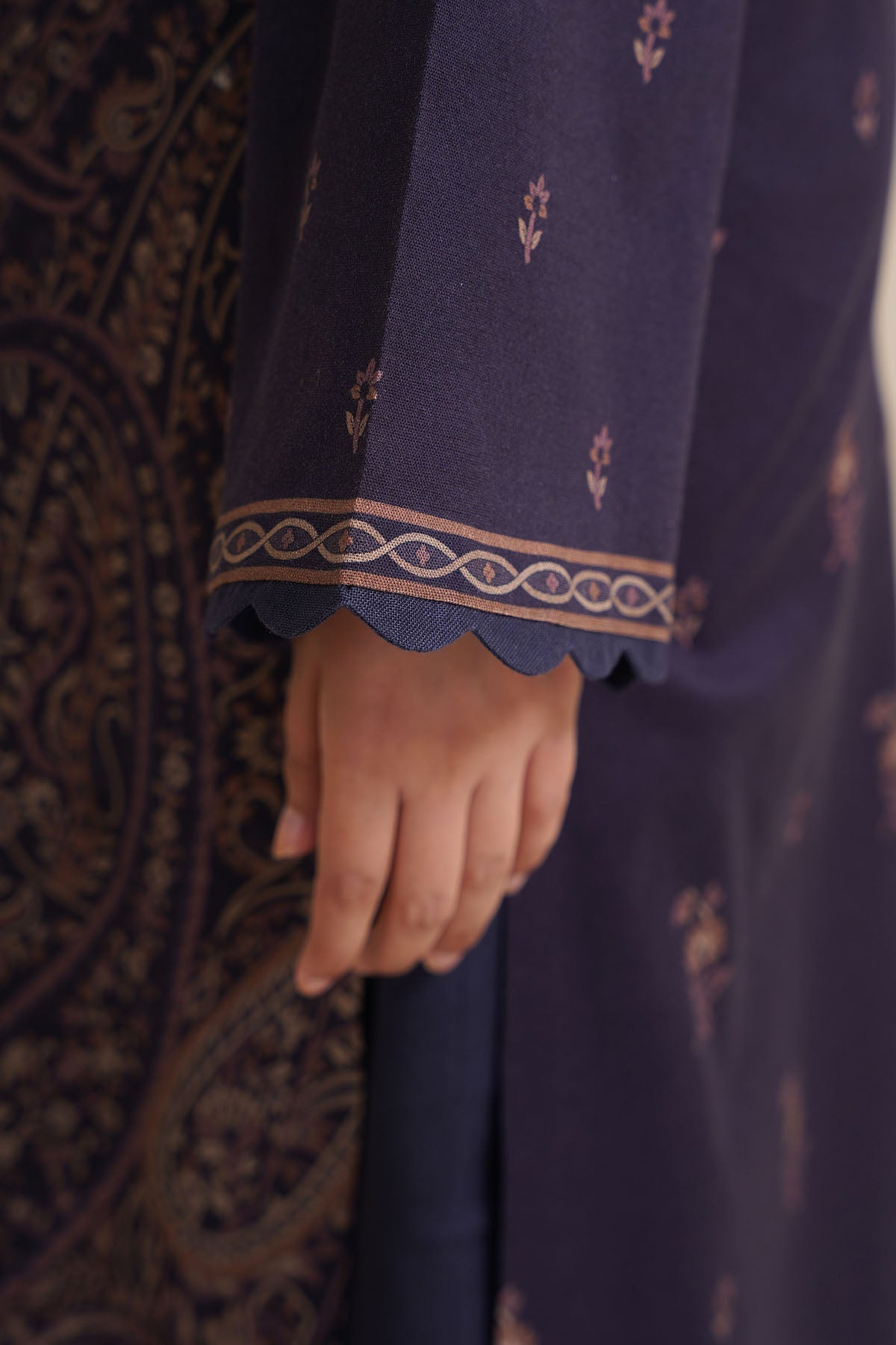 2 Piece - Printed Suit - X7148 - Shop Now at Kayseria