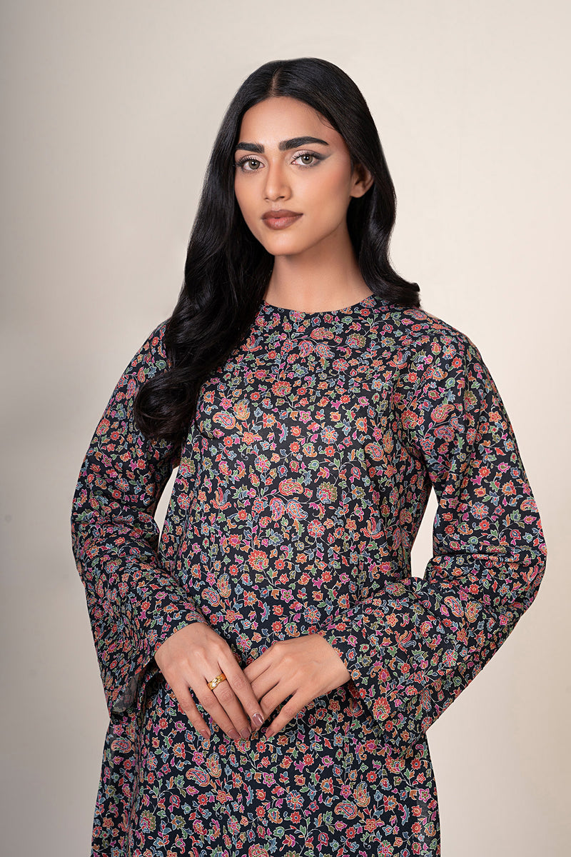 2 Piece - Printed Khaddar Suit - X7149 - Shop Now at Kayseria