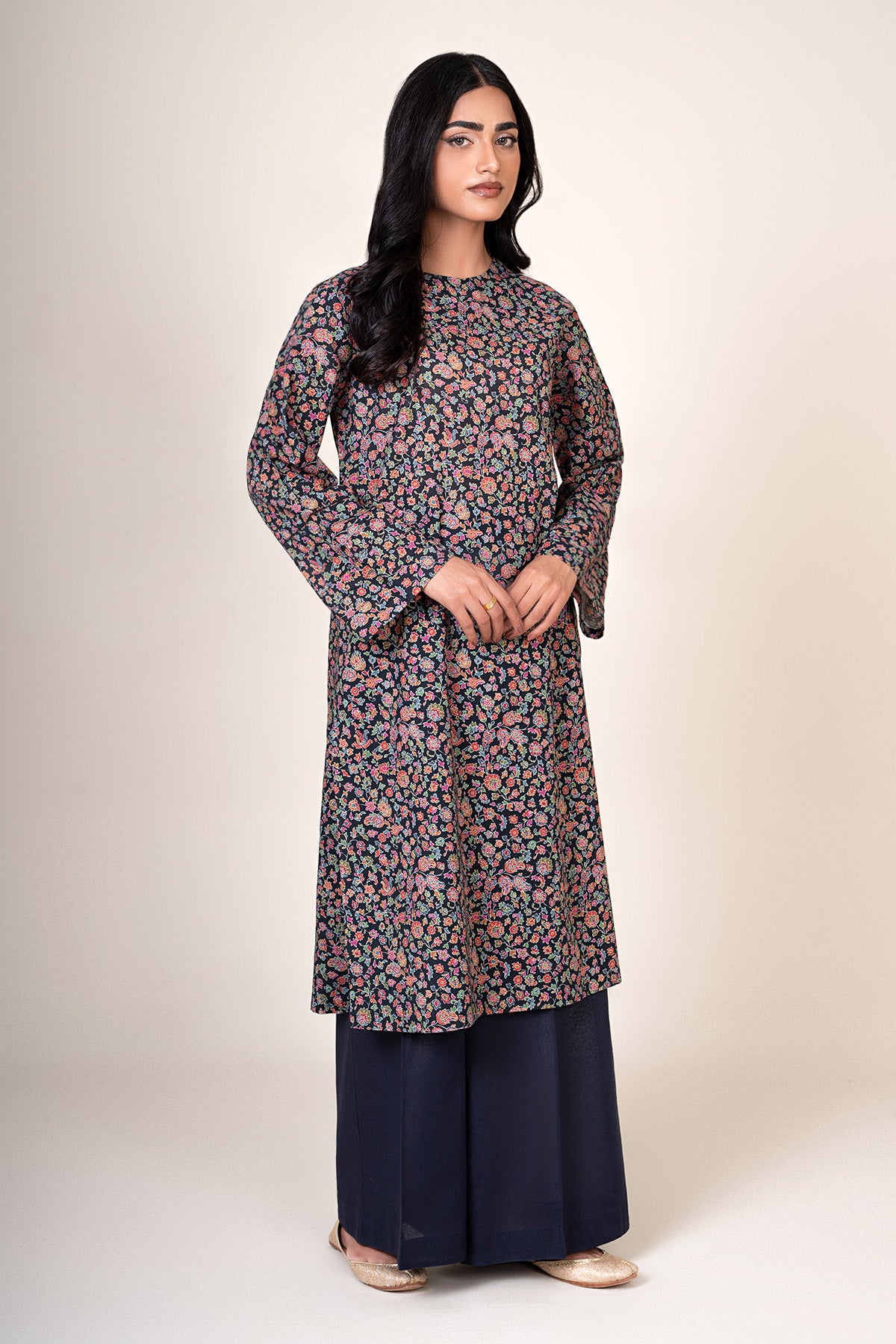 2 Piece - Printed Khaddar Suit - X7149 - Shop Now at Kayseria