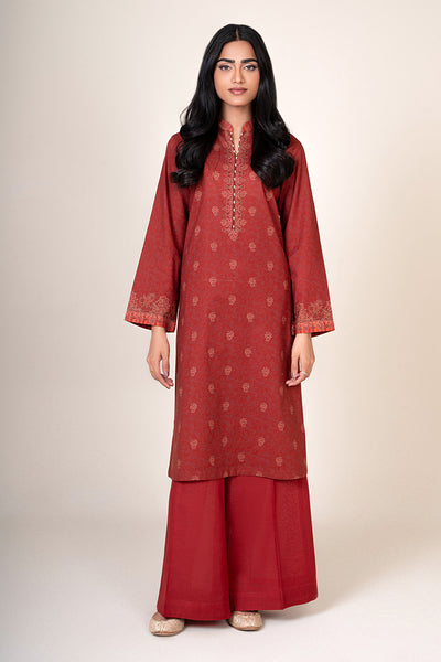 2 Piece - Printed Khaddar Suit - X7150 - Shop Now at Kayseria