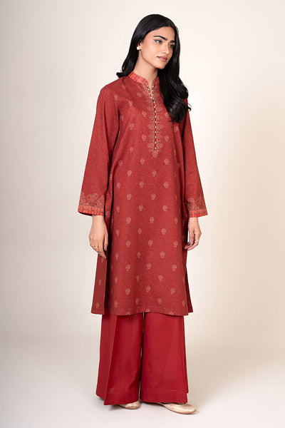 2 Piece - Printed Khaddar Suit - X7150 - Shop Now at Kayseria