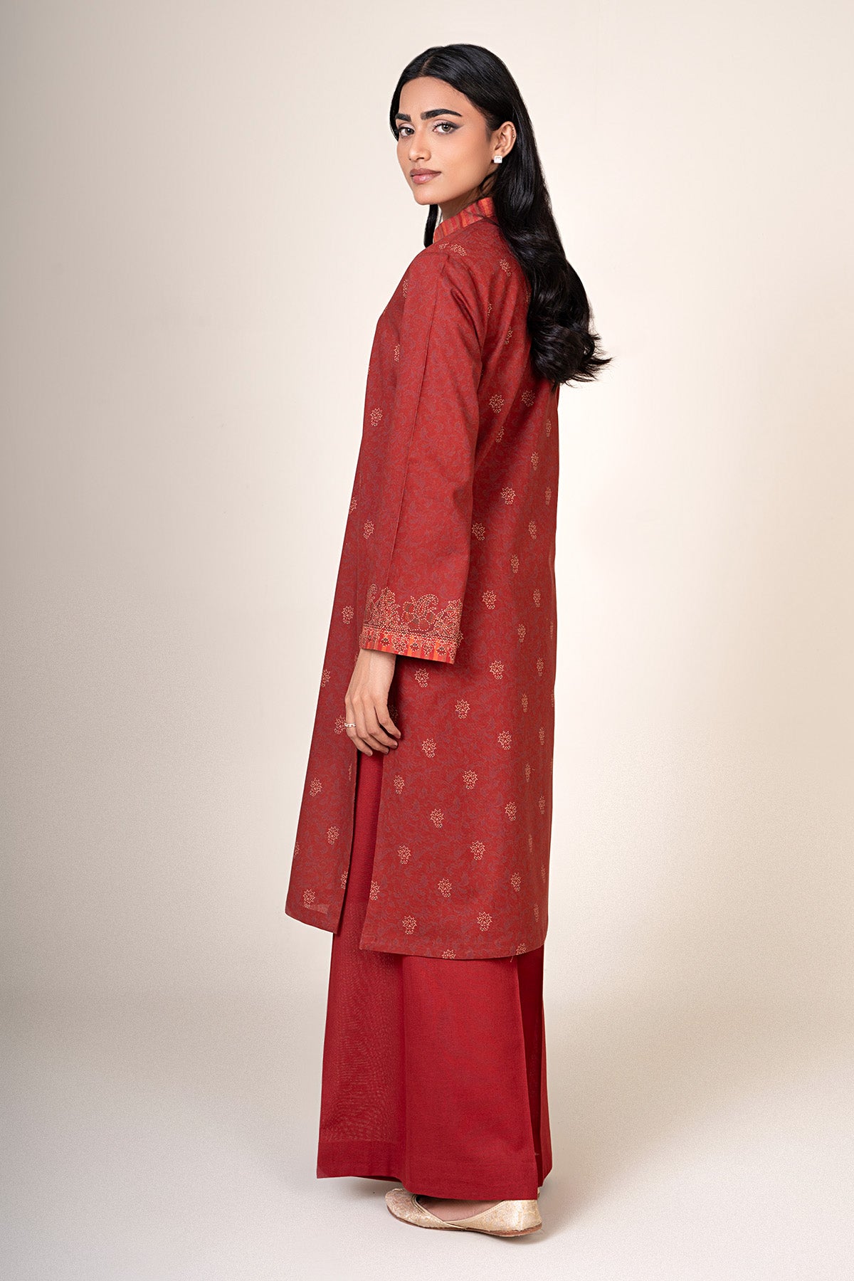 2 Piece - Printed Khaddar Suit - X7150 - Shop Now at Kayseria