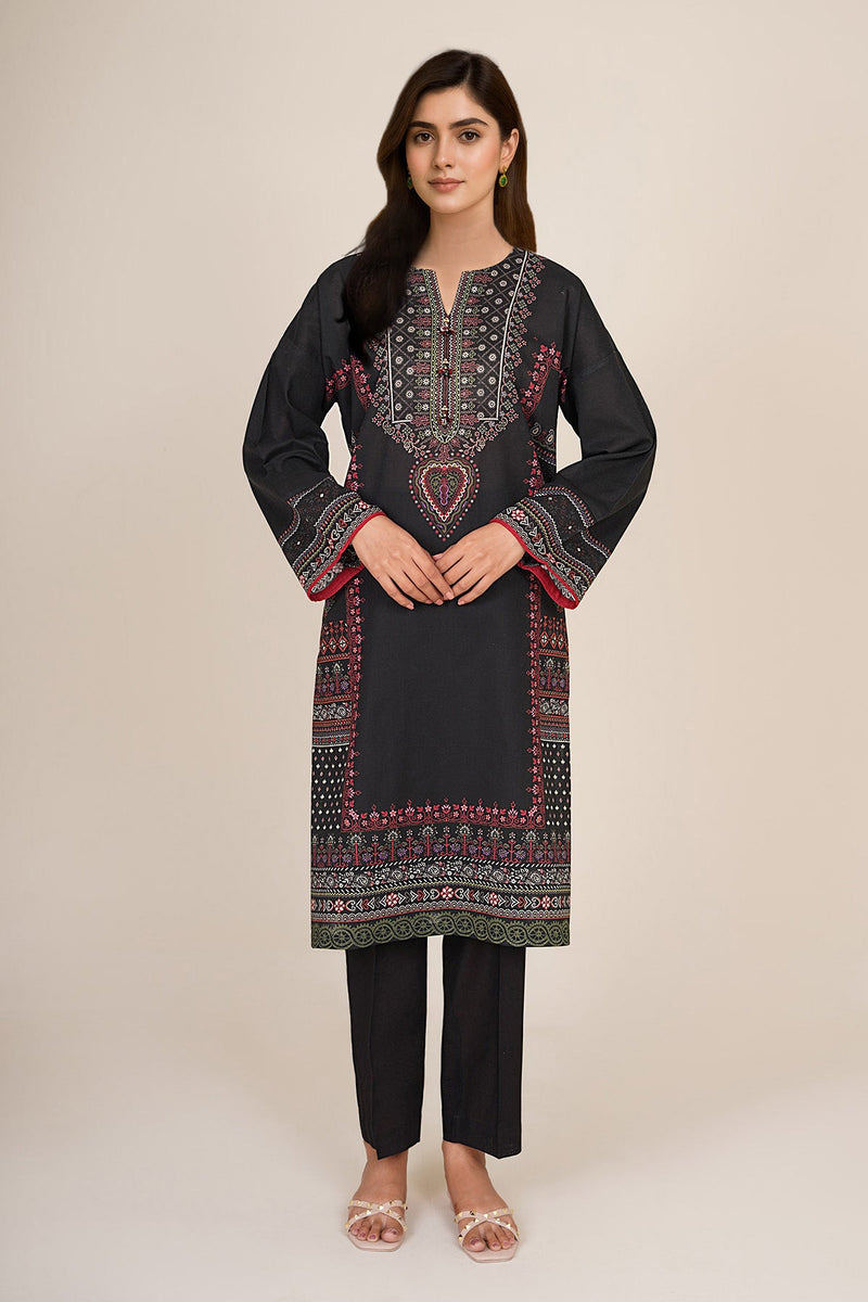 2 Piece - Printed Khaddar Suit - X7152 - Shop Now at Kayseria