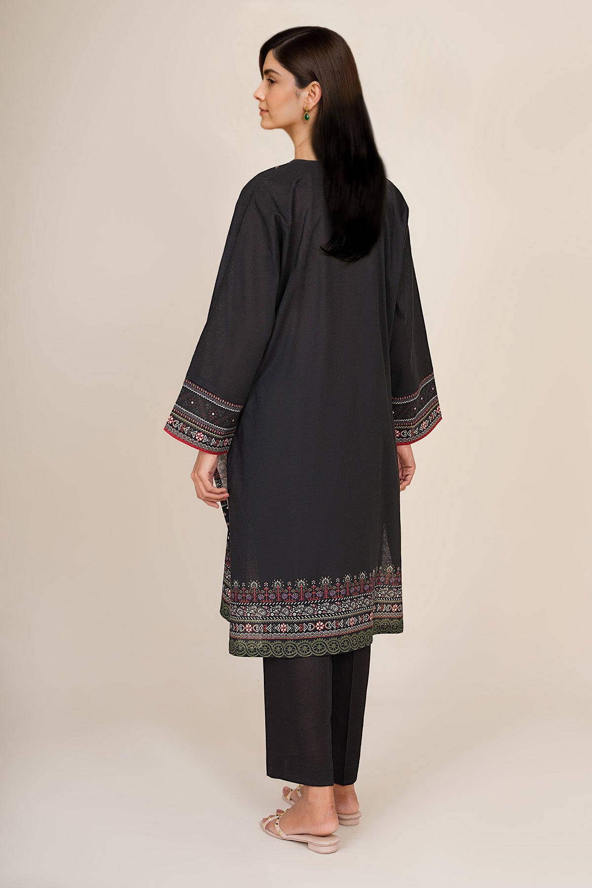 2 Piece - Printed Khaddar Suit - X7152 - Shop Now at Kayseria