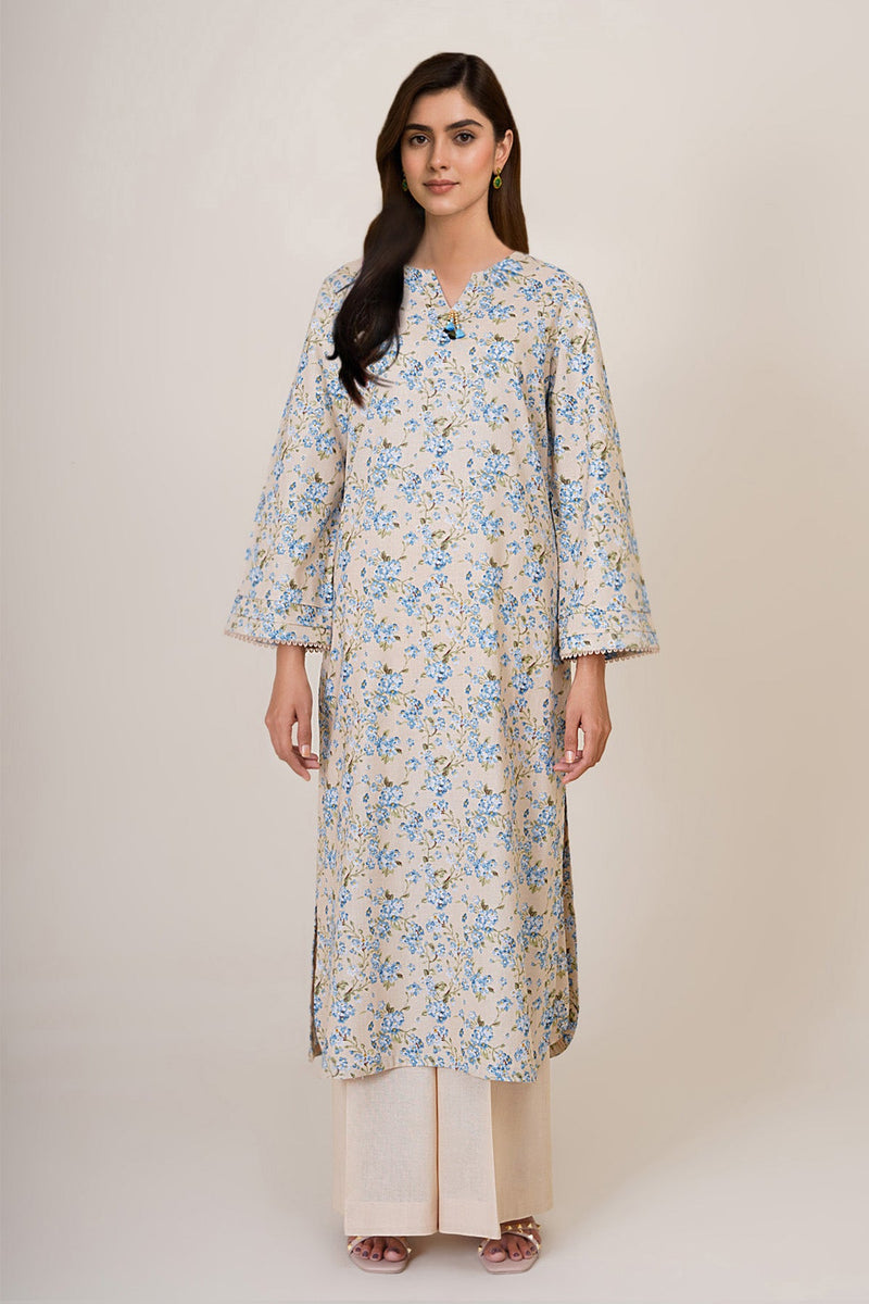 2 Piece - Printed Khaddar Suit - X7153 - Shop Now at Kayseria