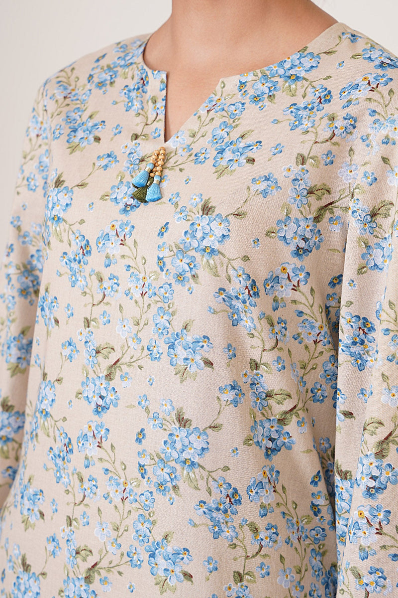 2 Piece - Printed Khaddar Suit - X7153 - Shop Now at Kayseria