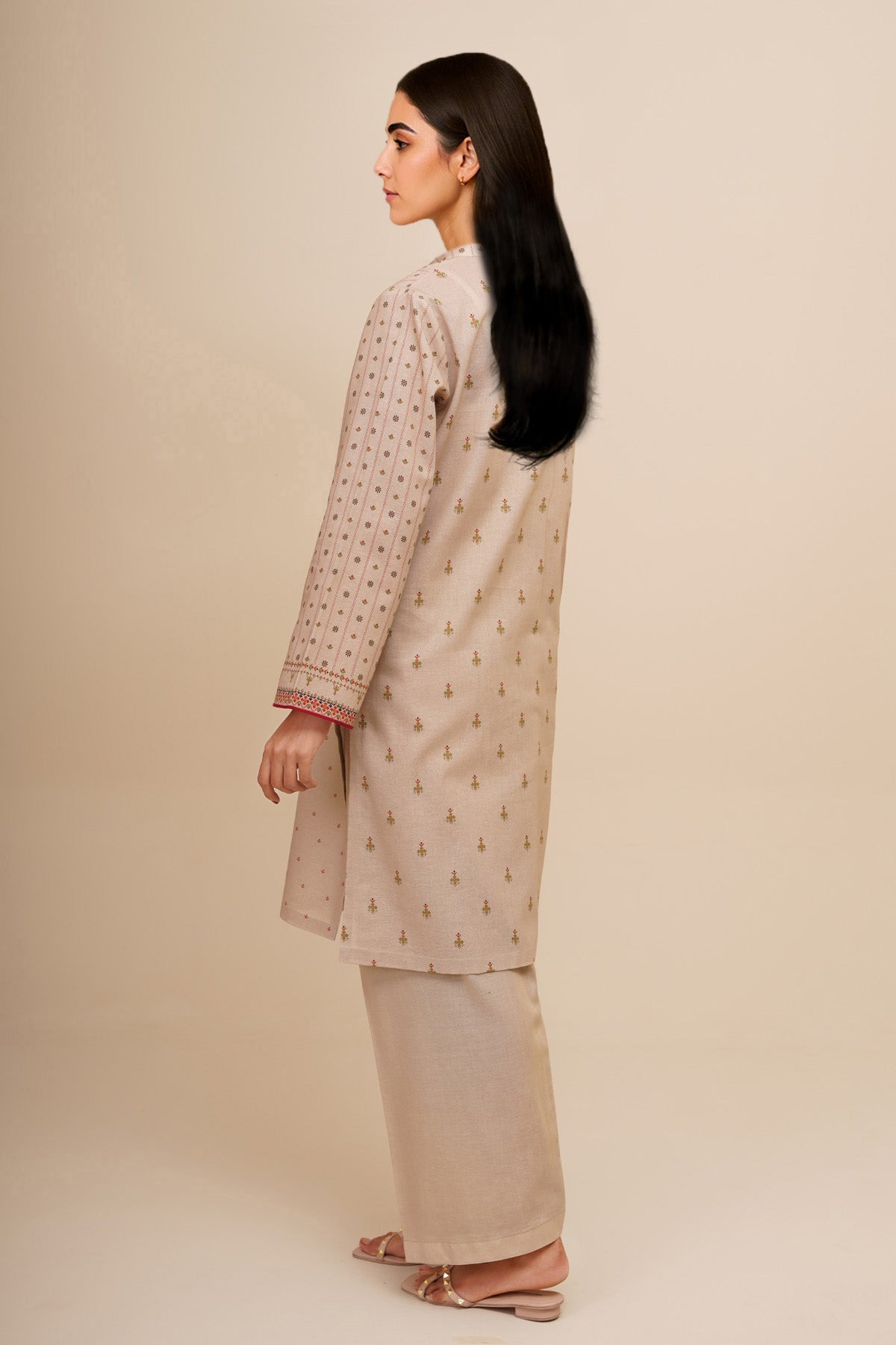2 Piece - Printed Suit - X7155 - Shop Now at Kayseria