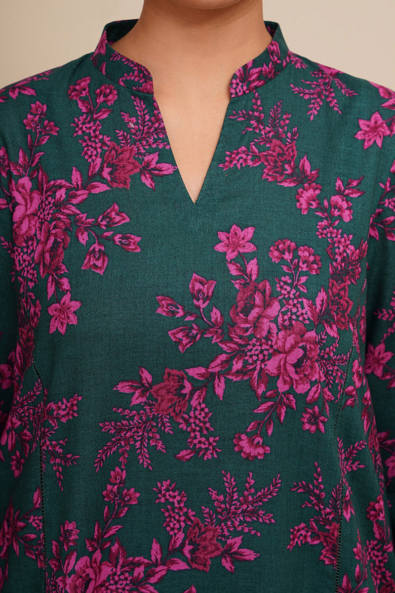 2 Piece - Printed Khaddar Suit - X7158 - Shop Now at Kayseria