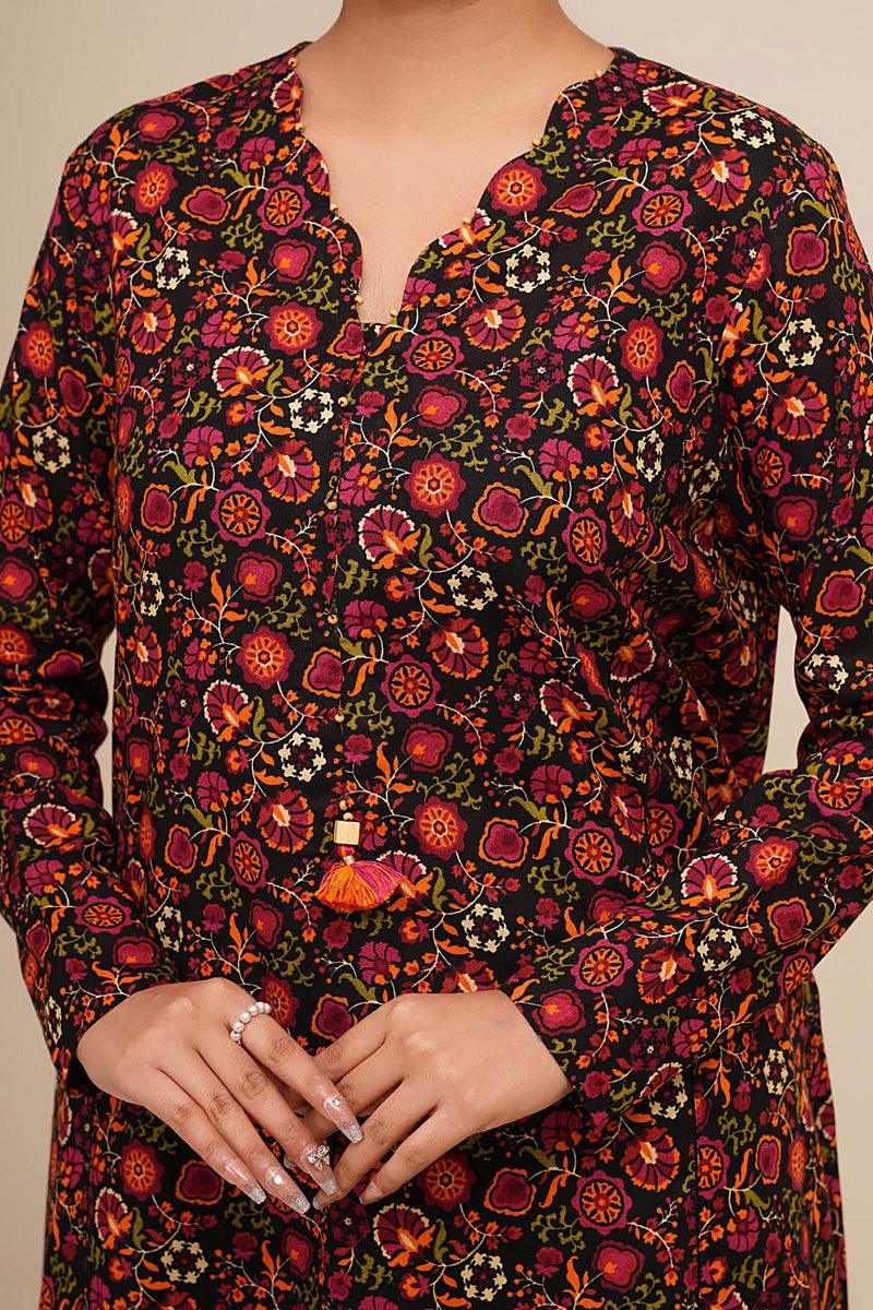 2 Piece - Printed Khaddar Suit - X7163 - Shop Now at Kayseria