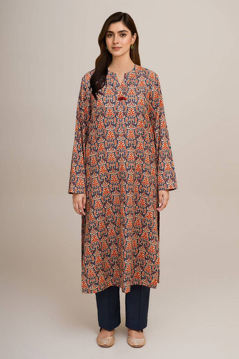 2 Piece - Printed Khaddar Suit - X7166 - Shop Now at Kayseria