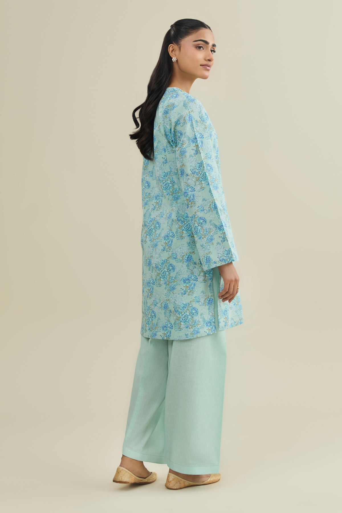 2 Piece - Printed Suit - X7167 - Shop Now at Kayseria
