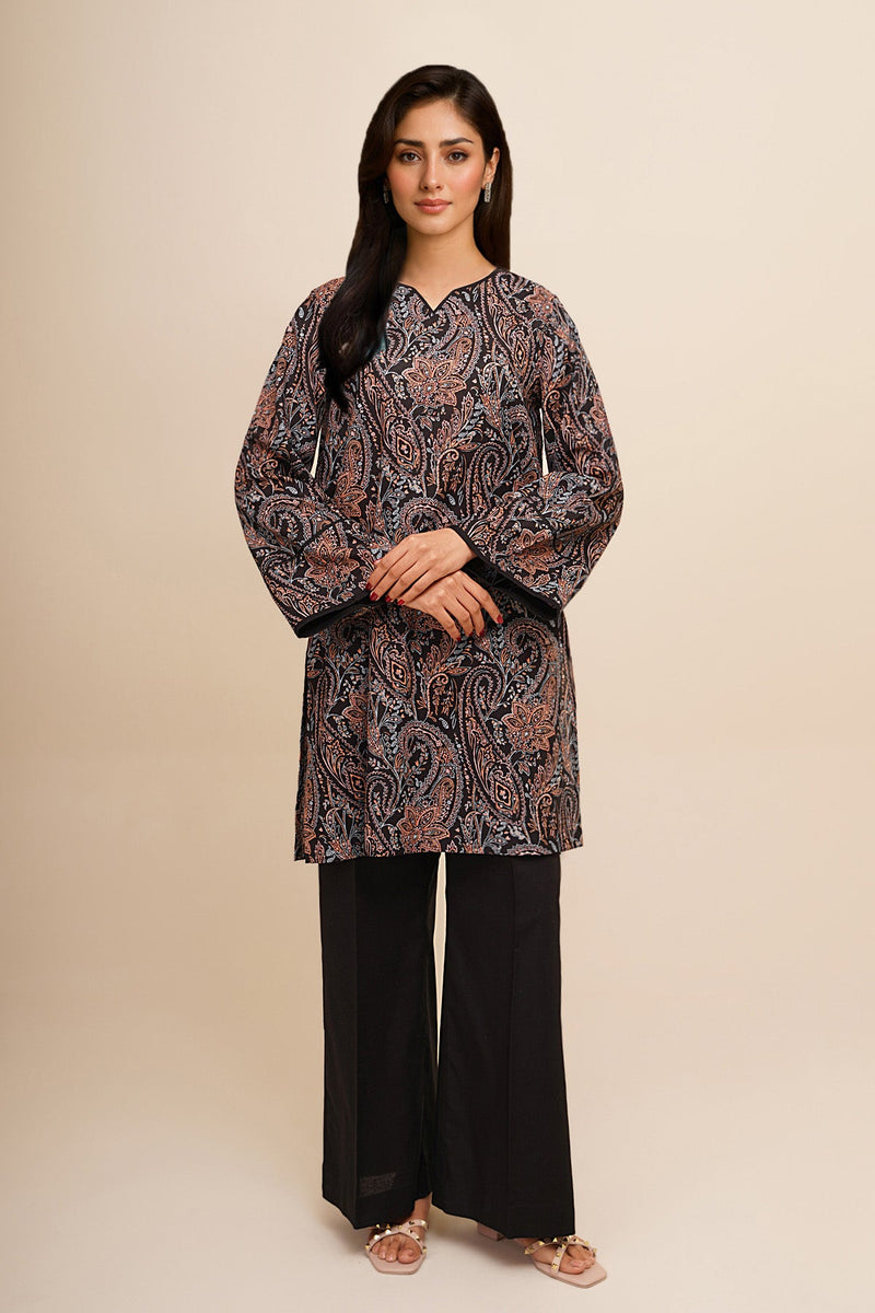 2 Piece - Printed Khaddar Suit - X7169 - Shop Now at Kayseria