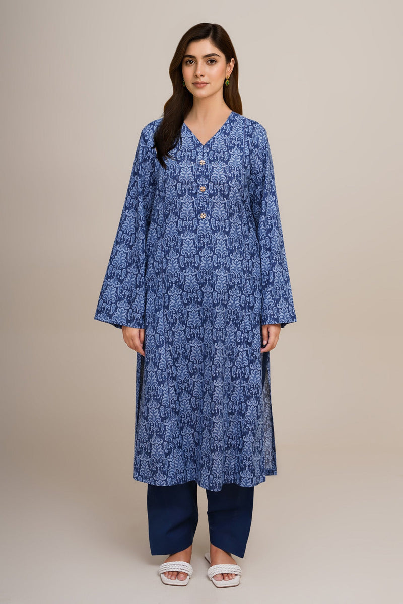 2 Piece - Printed Suit - X7170 - Shop Now at Kayseria