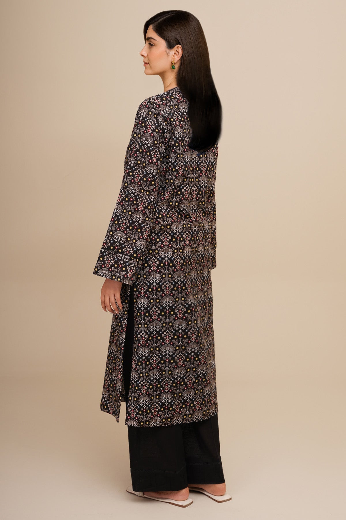 2 Piece - Printed Suit - X7174 - Shop Now at Kayseria