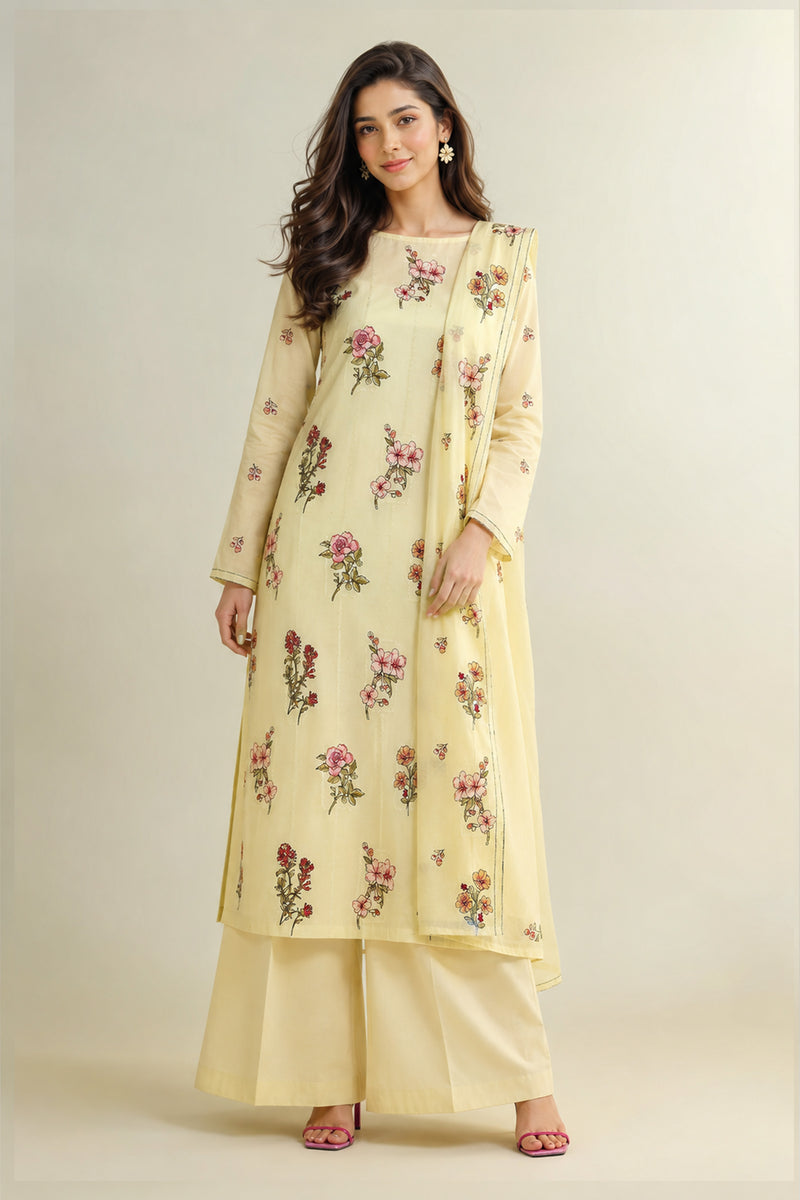 SWISS LAWN  |  EMBROIDERED