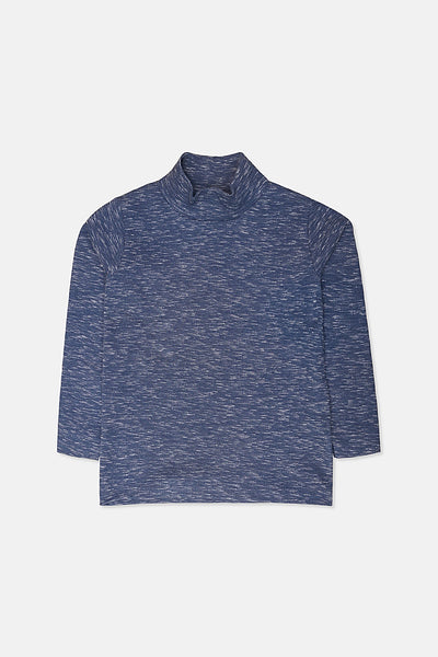 Basic Navy Highneck - BHK624524 - Shop Now at Leisure Club