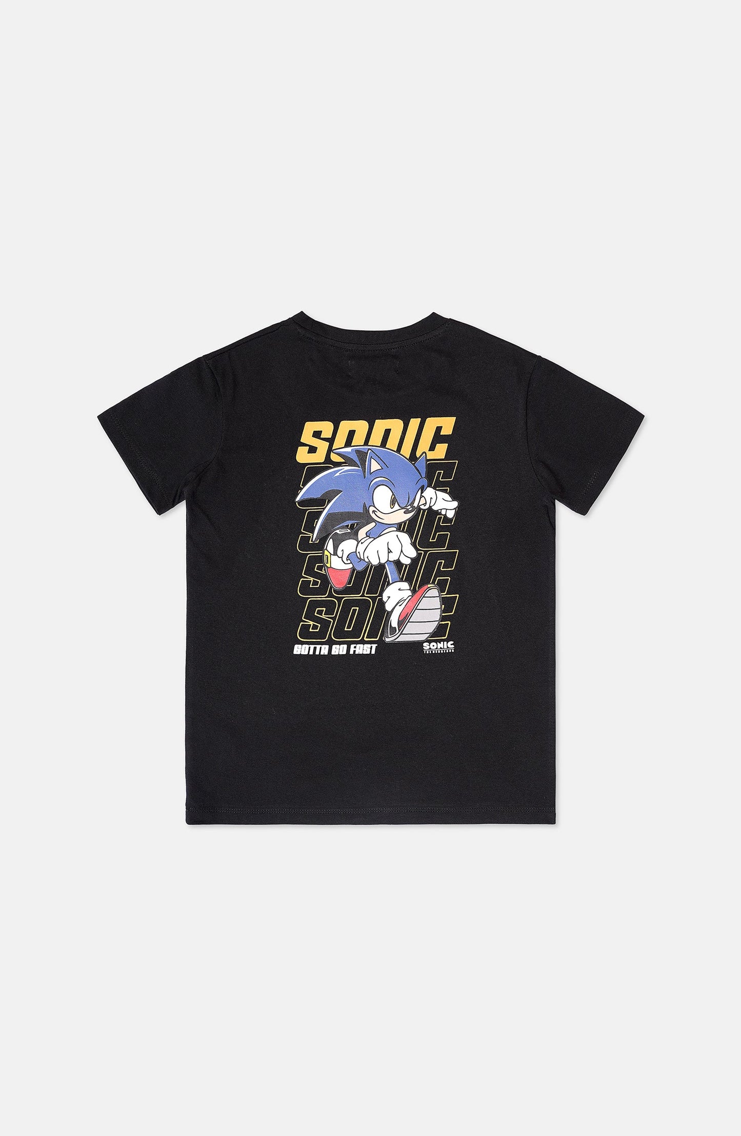 BASIC BLACK T SHIRT WITH PRINT