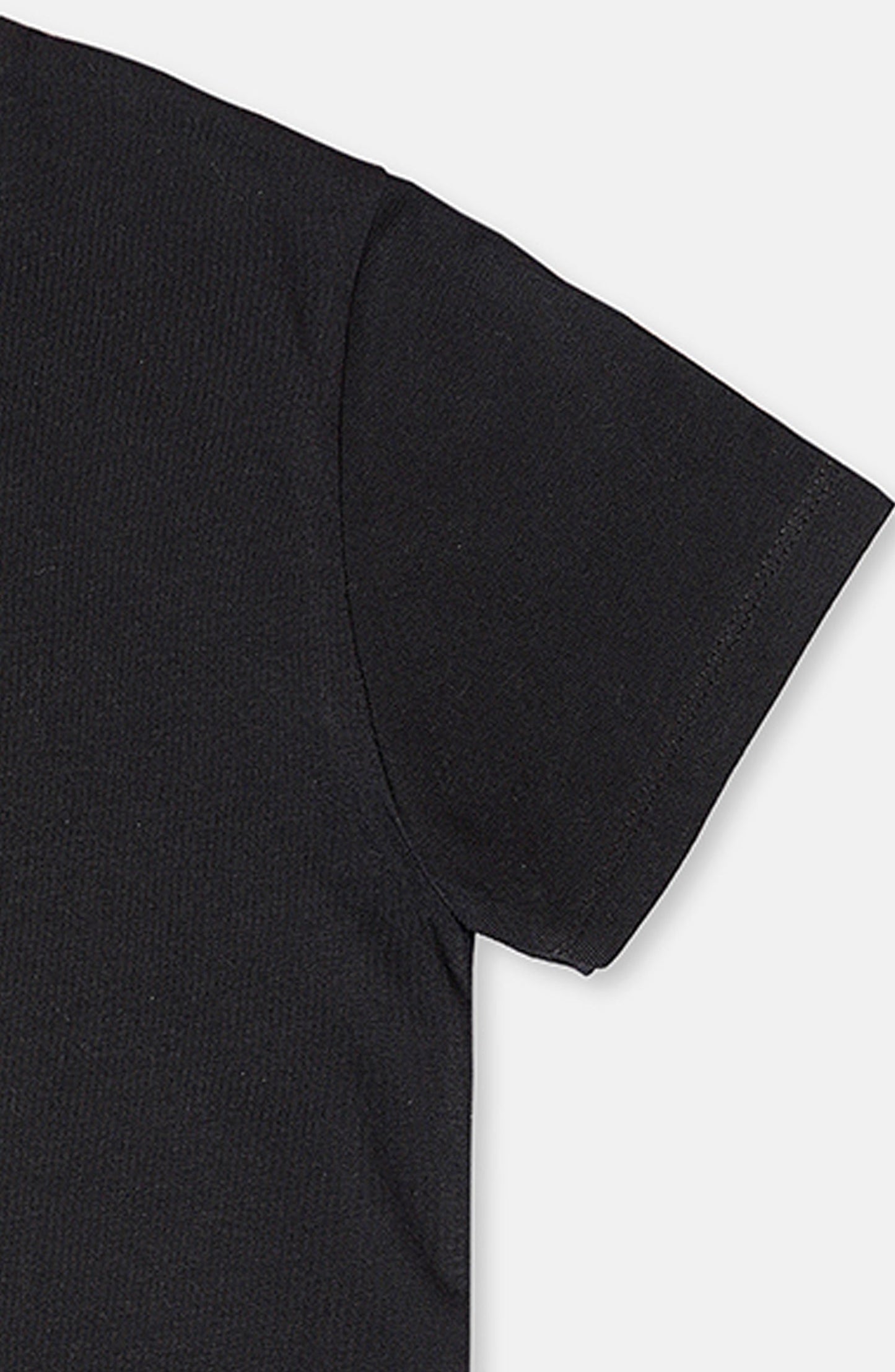 BASIC BLACK T SHIRT WITH PRINT