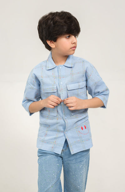 Boys Oversized Shirt